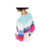 Polo Ralph Lauren FW22 Colorful Striped Cashmere Sweater Women sweater Blue 211856723-001