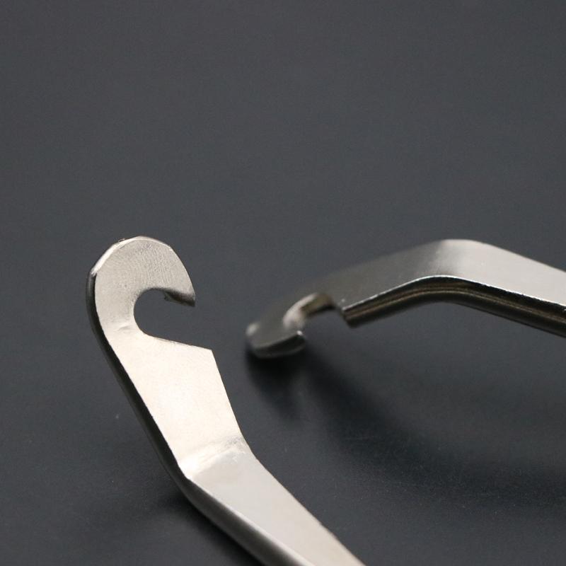 Bicycle Tire Repair Tools Cycling Portable Steel Lever Curved Cycling Tyre Lever Hooks Bike Wheel Opener Remover Accessories