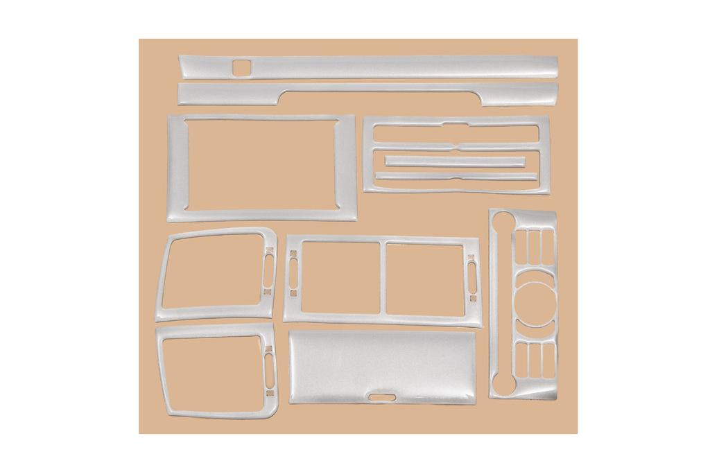 

Panel overlays (kit-1) Aluminum for Peugeot 407