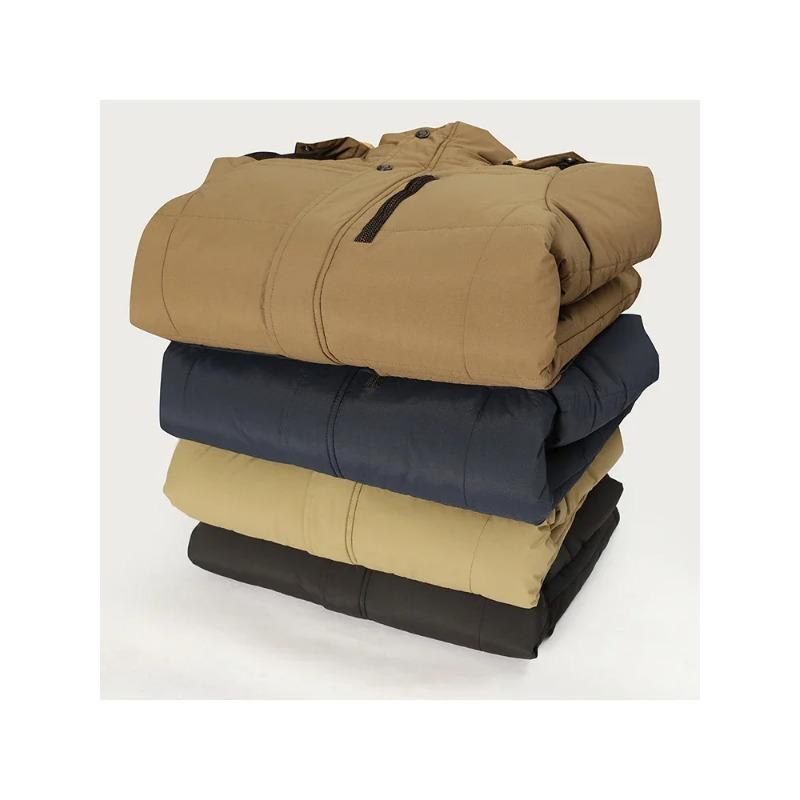 Coat Windproof Male Parkas Plus Size Fur Collar Hooded Men Thick Winter Jacket New Fashion Warm Wool Liner Man Jacket