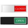 Magnetic Open/Closed Door Sign for Hotels and Offices, Easy Installation