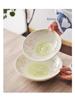 Cherry Blossom Ceramic Bowl & Plate Set: Includes Rice Bowl, Soup Bowl, Large Plate, Dish Plate, and Large Noodle Bowl - Japanese Imported.