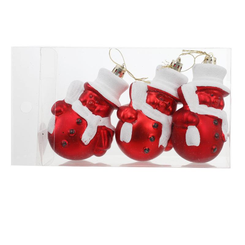 Hand-Painted Flat Candy Christmas Tree Ornament Set