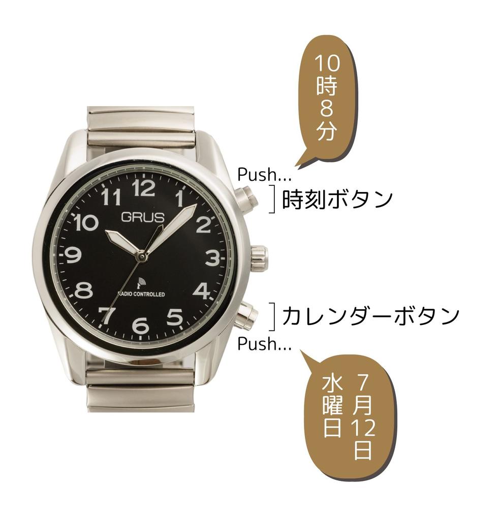 Watch Silver [Grus] GRS003-02