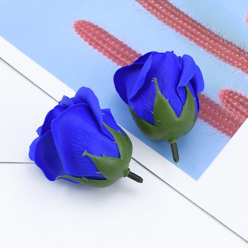 50/100pcs Artificial Rose Soap Eternal Flower Home Decoration Wedding Bridalbouquet Diy Gift Box Scrapbook Outdoor Garden Bonsai