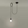 Lampa Wisząca Edison 1 E27 Czarny Sollux Sl.0369