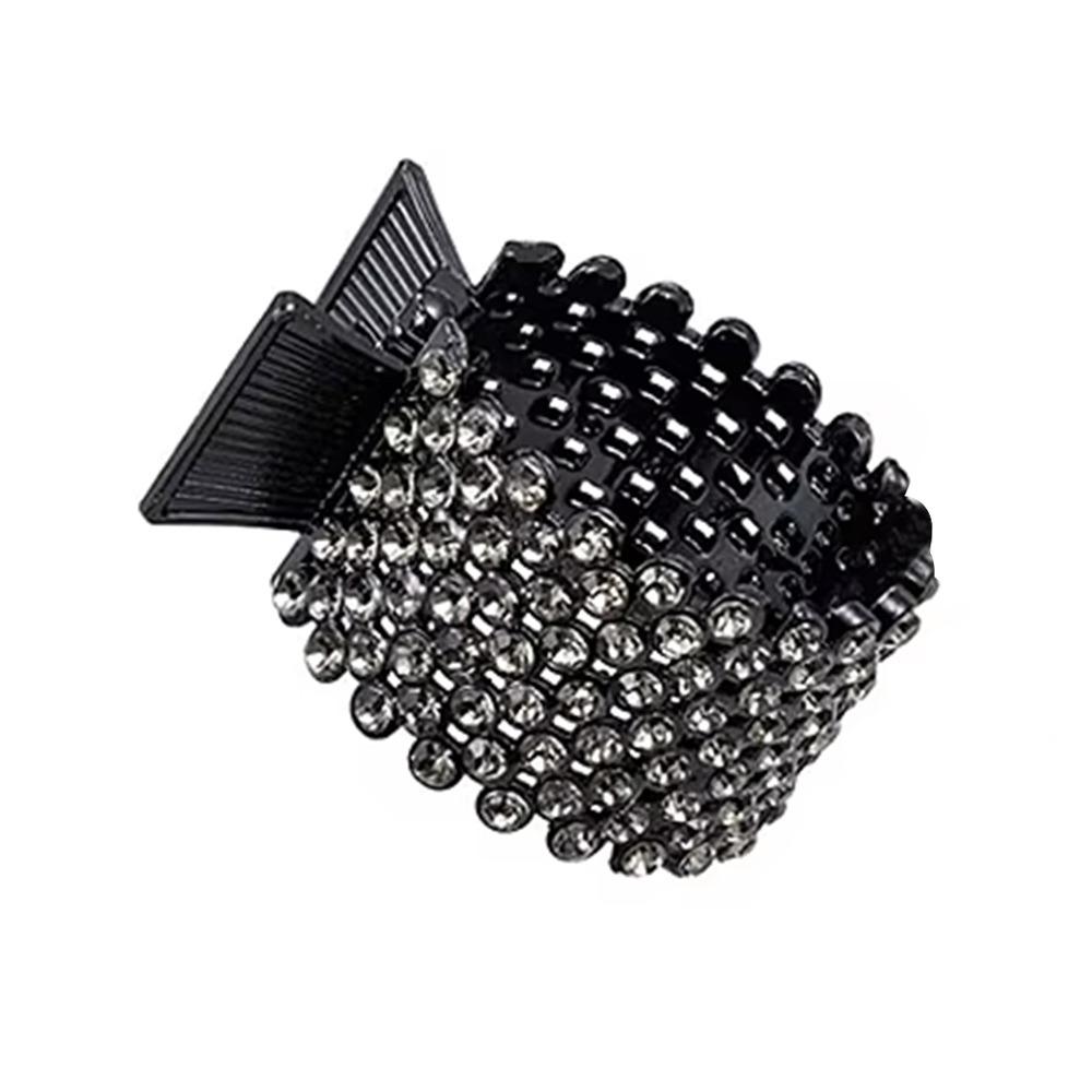 Full Diamond Rhinestone Hair Clip Elegant Shark Hair Claws New Ponytail Holder  Girl