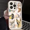 Phone Case for iPhone 17 Air 16E 15 16 Pro Max Chihuahua Puppy Teacup Dog Cover 14 Plus 13 12 Mini Soft Shell Silicone Fundas