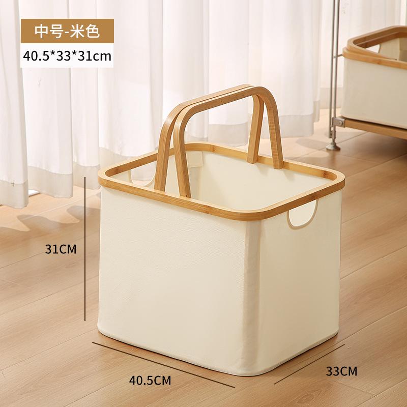 Baskets For Organizing Clothes Hampers For Laundry With Wood Handle Storage Baskets  Shelves Large Basket Clothing Washing
