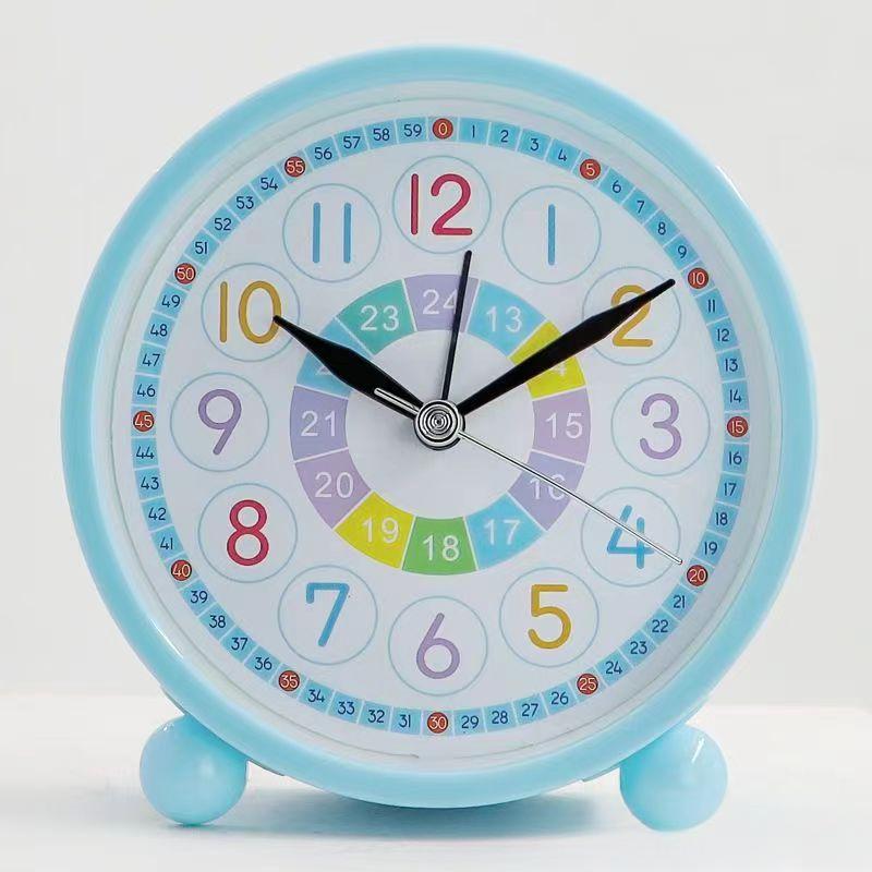 Children's Alarm Clock Wake Up Fashionable Cute Multifunctional Learning Teaching Clock Bedside Gift Bedroom Student Learning Watch