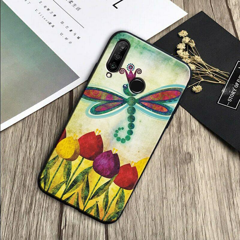 

Tulips Flower Spring For Huawei Nova 7i 3i 8i 11 12i 10 9 SE Y60 Y61 Y70 Y72 Y73 Y90 Y91 P20 P30 Pro P40 Lite Case Huawei Nova Y70