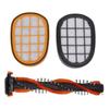 Vacuum Roller Brush Yellow Black Filter Replacement Vacuum Clerner Accessory Replacement Parts Kit for FC6822 6823 6827