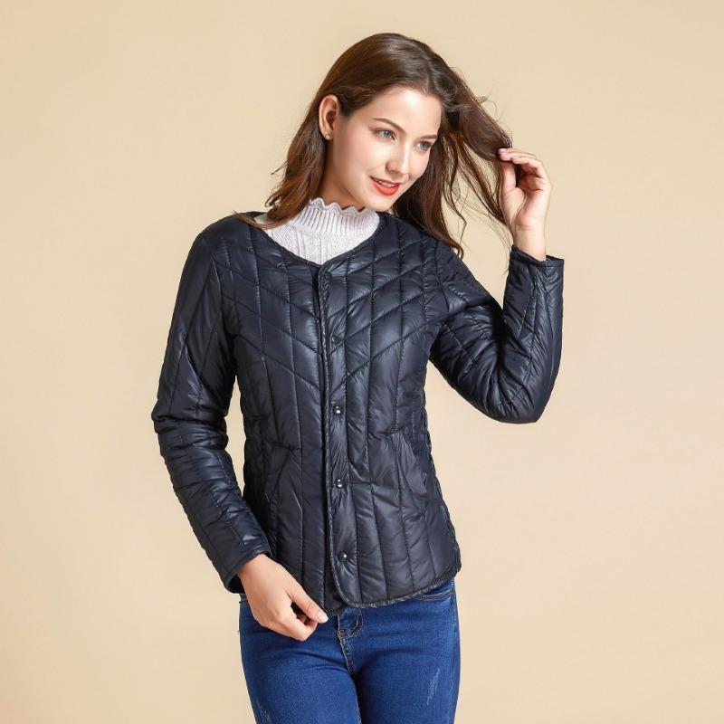 New women's long-sleeved thermal cotton-padded jacket liner cotton clothing top cotton liner winter slim 8977