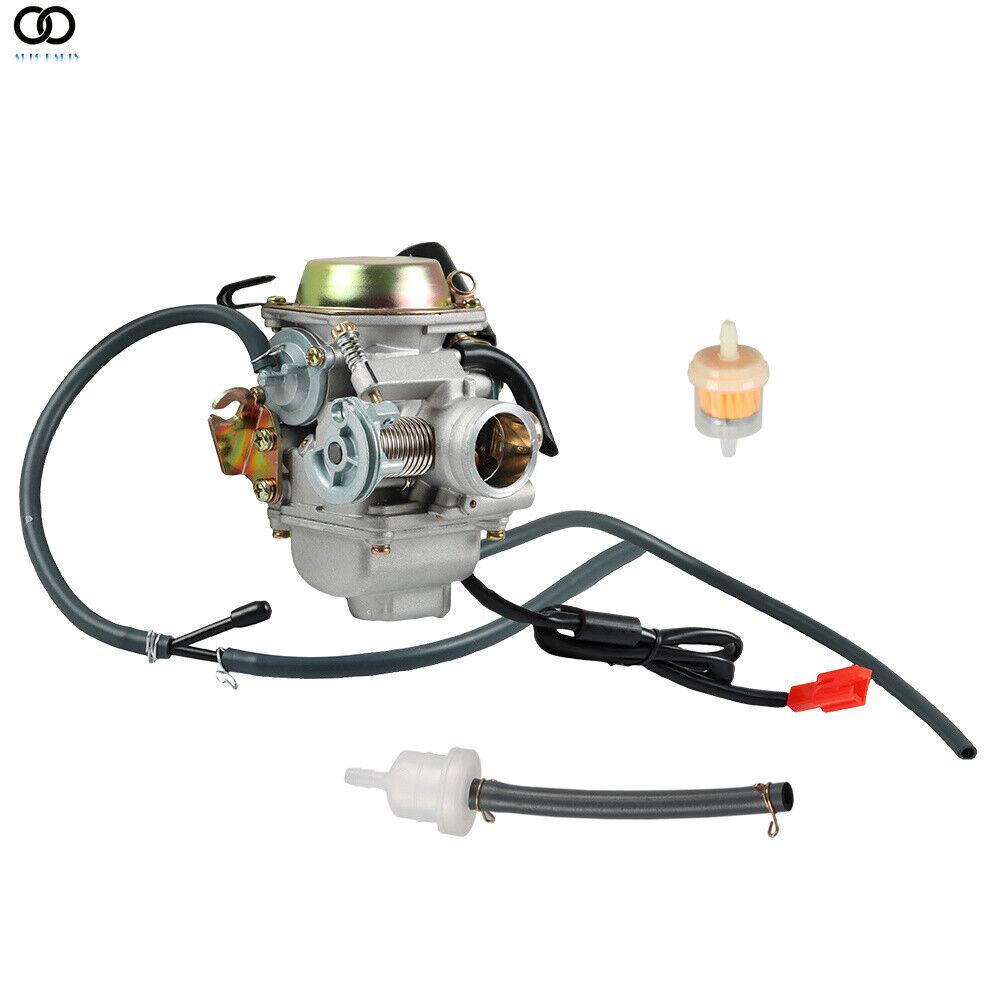 For GY6 150CC Scooter Moped Carburetor Kit ATV Gokart Roketa Taotao chinese sunl