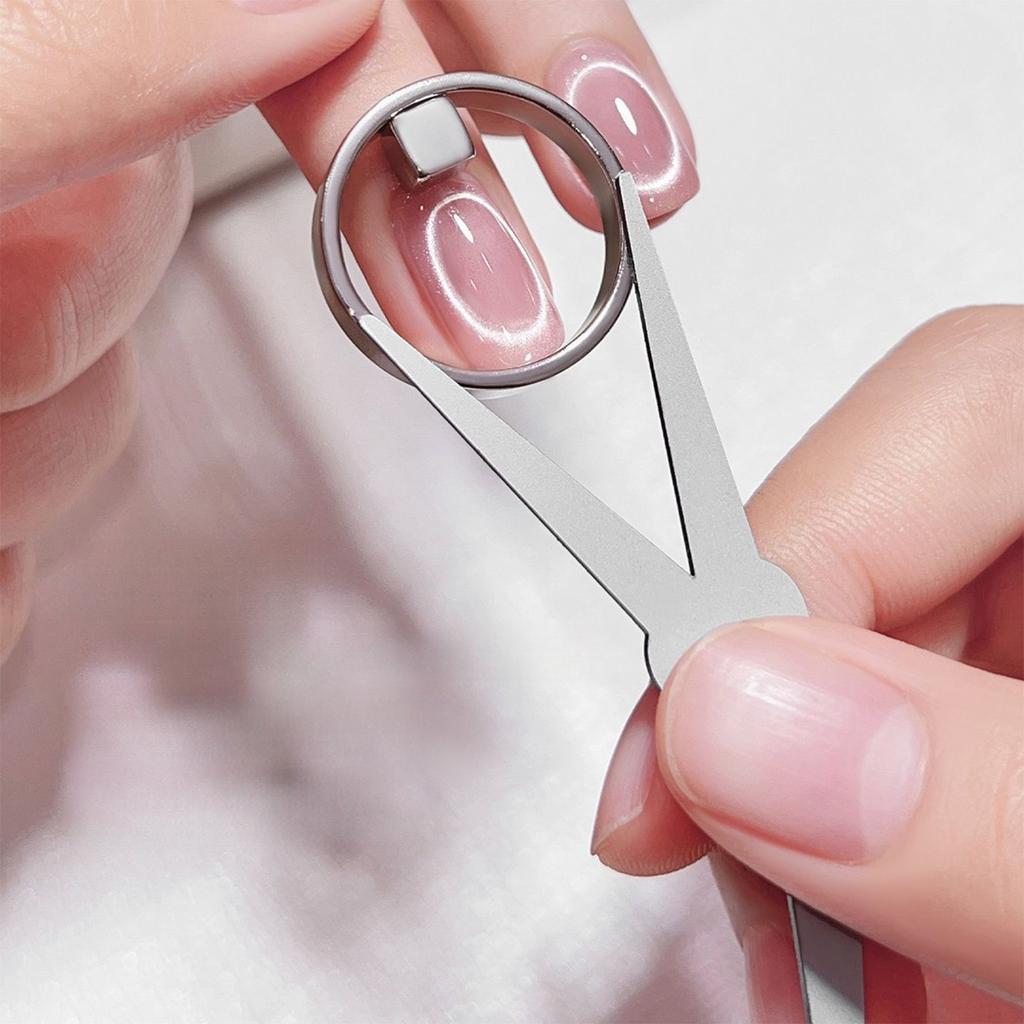 New Automatic 3D Openwork French Ombre Cat-eye Nail Stickers—perfect for Nail Salons and Nail Enthusiasts