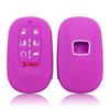 Key Fob Case Shell Cover For Remote 7+2 Button Designs Anti Shock Silicone Cover Non Slip Surfaces Universal Vehicle Fit