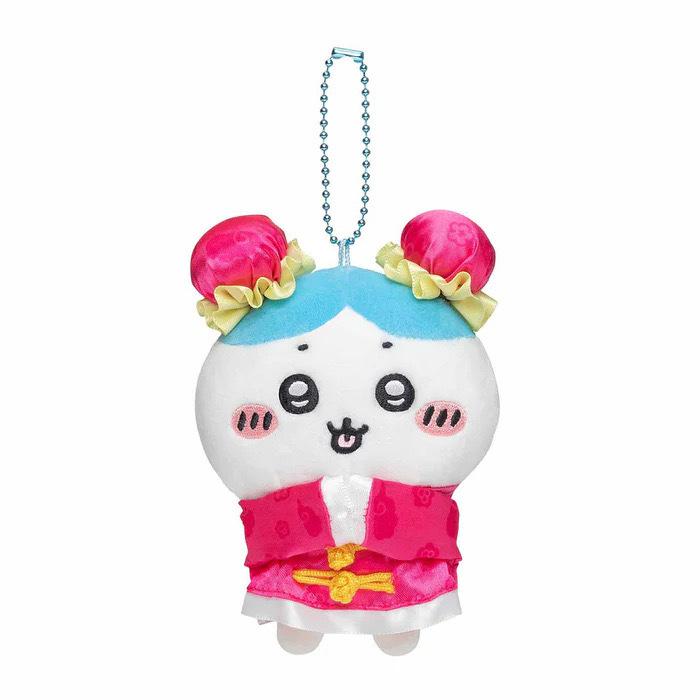 

Cute Chiikawa Cartoon Chinese Hotel Series Plush Doll Pendant Sea View Replica Hachiware Usagi Plush Toy Bag Pendant Girl Gift