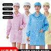 Static-Free Lab Coat: Anti-Static Cleanroom Suit - Dustproof Workwear In White, Blue, Pink for Men & Women