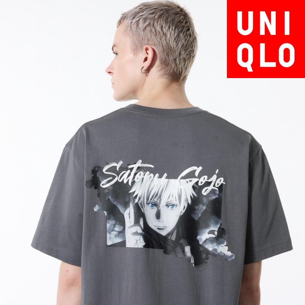 

Uniqlo Архив манги Asean UT GraphiC T с коротким рукавом jujUTsu C 07 GRAY/UNISEX XS