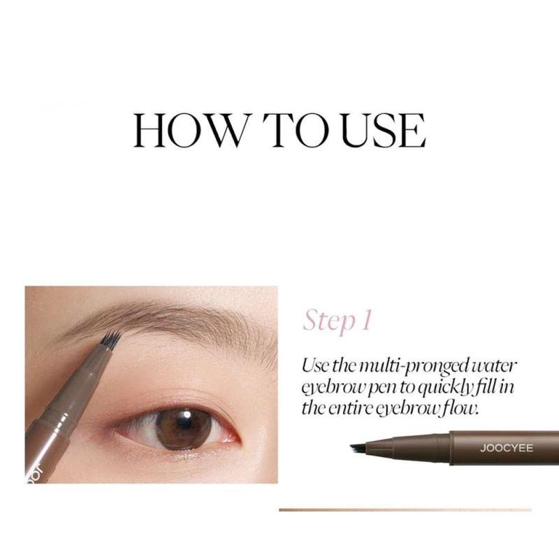 JOOCYEE - Double Headed Eyebrow Pencil - 4 Colors