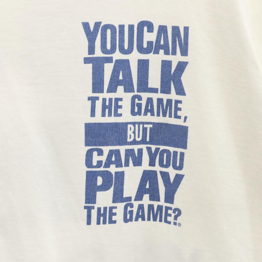 Reebok 90s Made In USA Old DUKE College Short Sleeve T-shirt XL White Men's Used