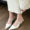 New Fashion Summer Heels Thin Heel Pointed Toe Sandals Sexy Dress Party Women Heeled Shoes Pumps