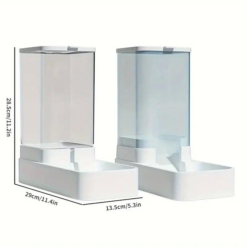A2 Automatic Dog Feeder/Water Dispenser Plastic Gravity Dog Food And Water Dispenser Set 5