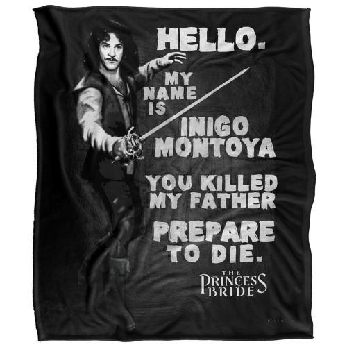 The Princess Bride Hello Again Silky Supersoft Blanket