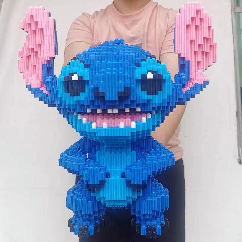 New In Stock  Building Block Stitch Giant Stitzer Assembly Toy Children'S Birthday Gift Puzzle Desktop Decoration