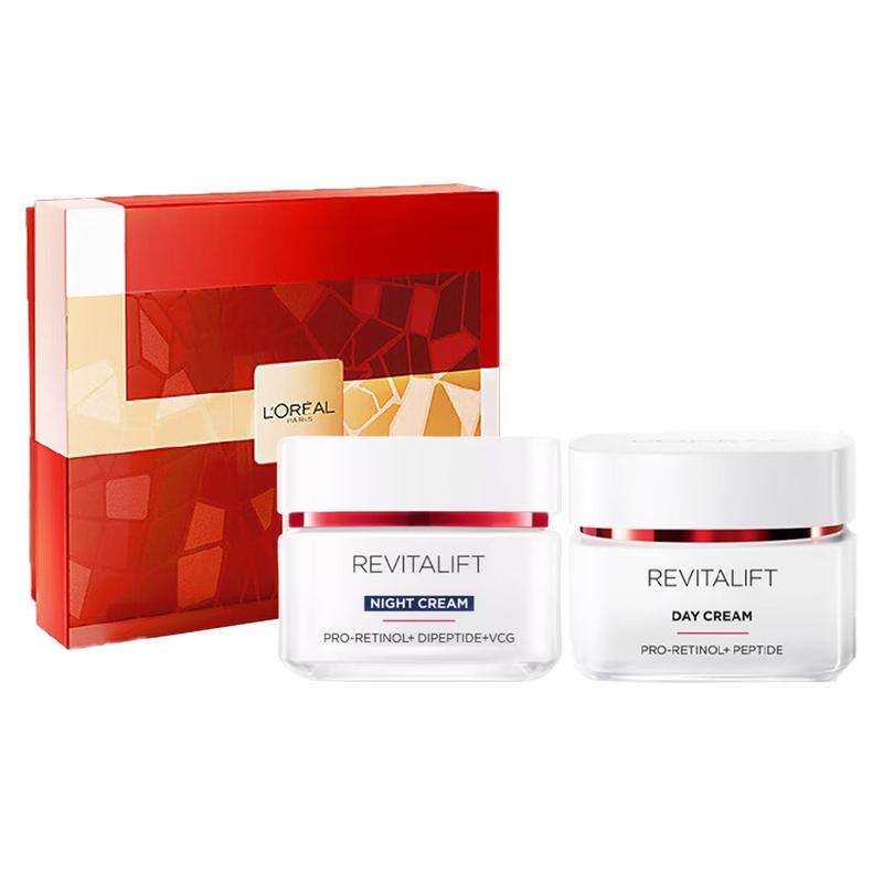 Loreal Paris s Rejuvenating Day and Night Cream Set New Year Limited - Two-piece set Rejuvenating Day Cream 50ml Rejuvenating Night Cream 50ml