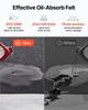 VEVOR Garage Floor Mat, 2.3 X 5.79 M Waterproof Protection from Water,Snow, Rain,Mud and Oil for Cars