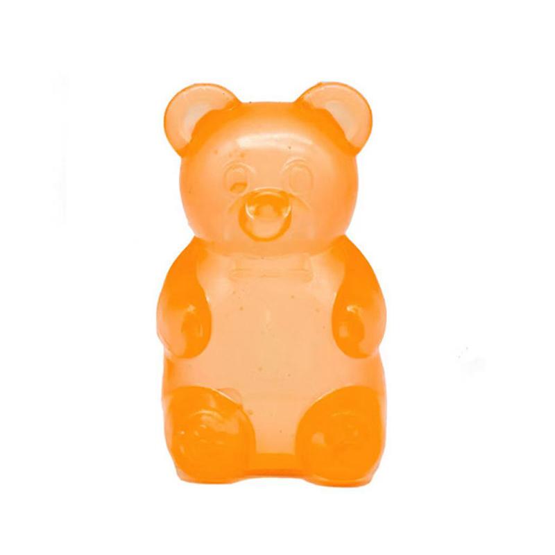 

Cute Bear Needoh Sensory Fidget Cube Stress Relief Anxiety Sensory Tool for Focus ADHD & Office Desk Calming Gadget Squeeze Toy помаранчевий