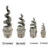 Stainless Steel Spiral Desulfurization & Cooling Nozzle for Industrial Cleaning