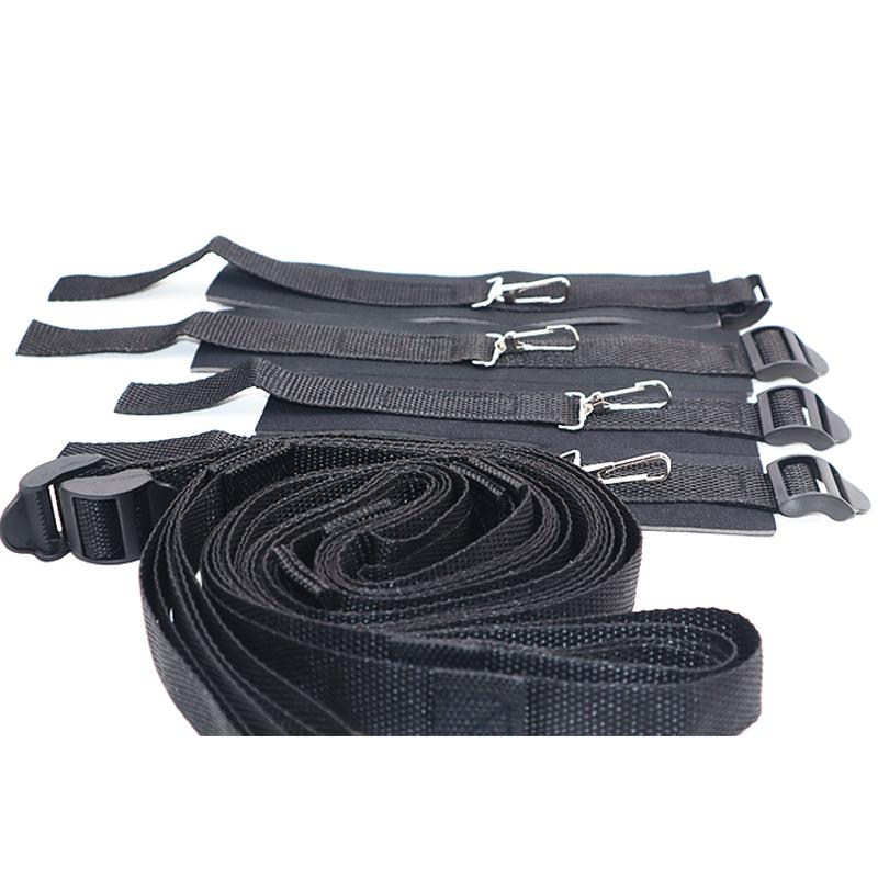 Erotic SM Adults Games Sex Toys For Women Wrists Ankle Cuffs Under Bed BDSM Bondage Restraint Nylon Sex Handcuffs