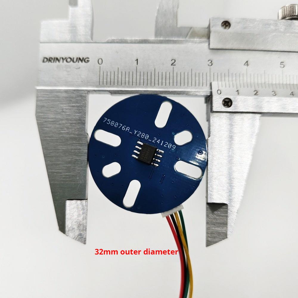 DC Bürstenloser Motor Treiberplatine+2804 Bürstenloser Motor Drehknopf Geschwindigkeitsregelung Kein Hall-Antrieb Set Motor Vorwärts- und Rückwärtssteuerung Kit