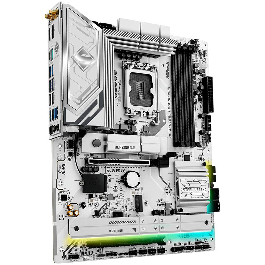 Asrock B860 Steel Legend Wifi Atx Lga1851 Ddr5