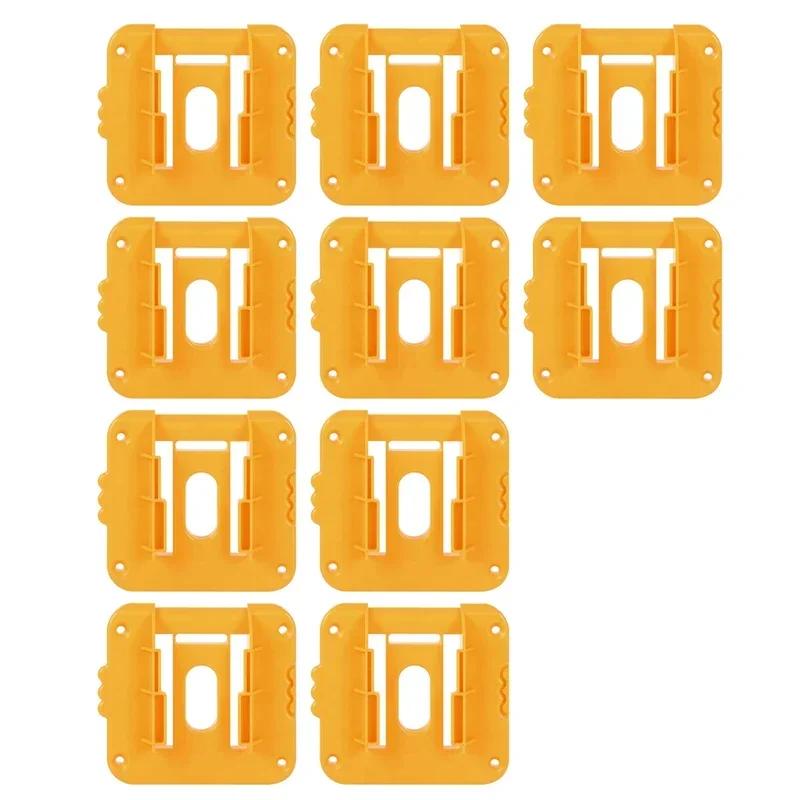 For Dewalt 18V 20V Battery, Wall Mount Storage Rack Battery Holder, Suitable for Dewalt DCB182 DCB203 Battery Storage Bracket