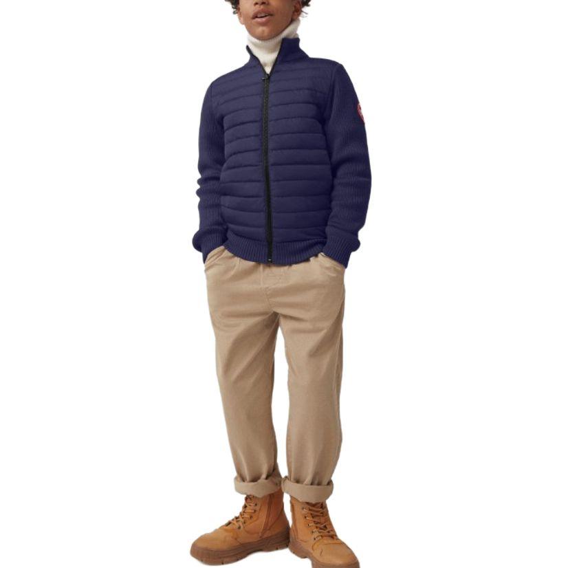 Canada Goose Down Jacket Dark Blue Kids' (Unisex) Down Jackets 5095Y 67