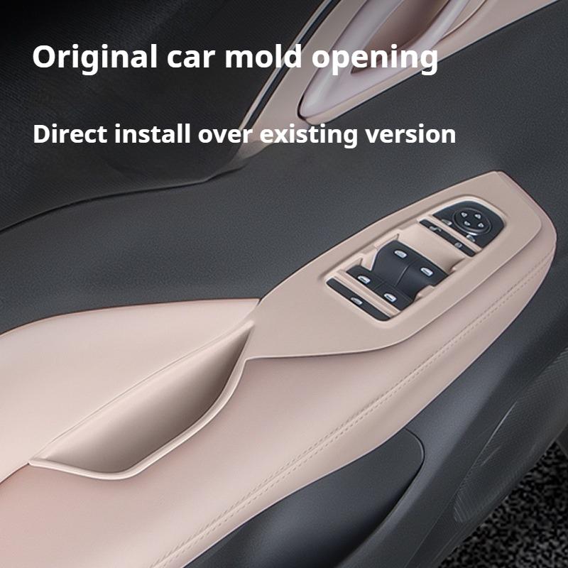 For BYD Seagull Car Silicone Trim Panel Handle Door Armrest Protective Cover Handle Decorative Cover Silicone Pad for Door Slot