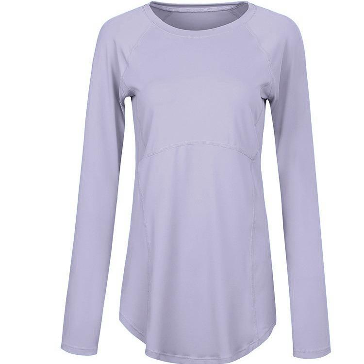 Long Sleeve Yoga Women Sportswear Gym Running Blouses Shirts Sports Fitness T Shirt Gym Workout