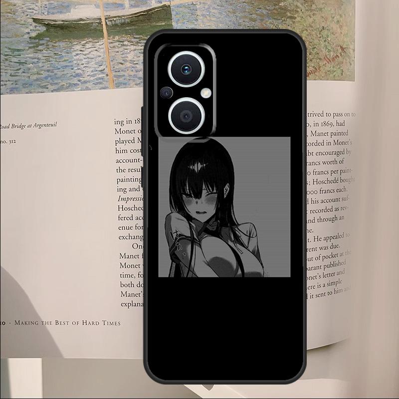 Sad Anime girl Cover For OPPO Reno 10 12 13 14 Pro 11 F 12F 13F 14F 7 8 Lite OPPO Find X9 X6 X5 X8 Pro Case