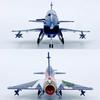 1100 Chinese Air Force J-10C Dragon Fighter Finished Model Alloy Plane Airplane Miniature for Home Decoration