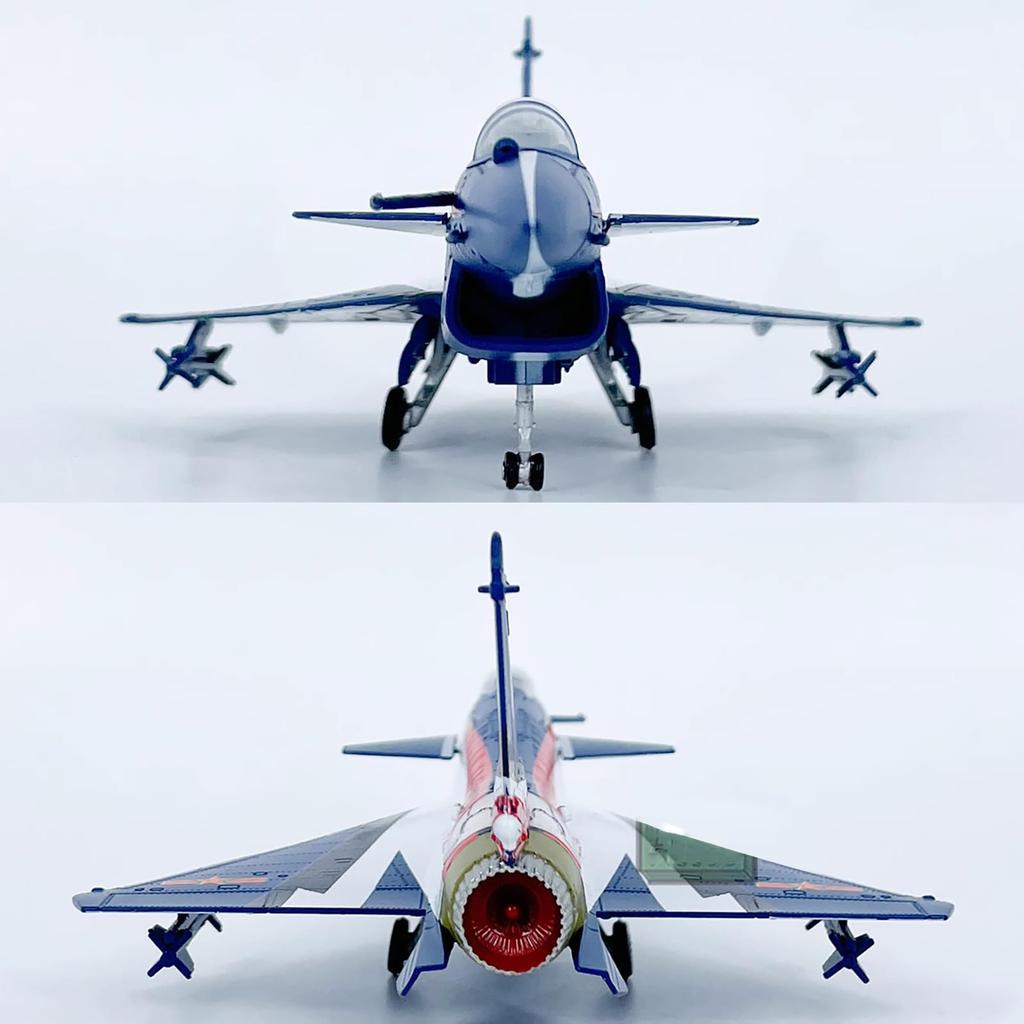 1100 Chinese Air Force J-10C Dragon Fighter Finished Model Alloy Plane Airplane Miniature for Home Decoration