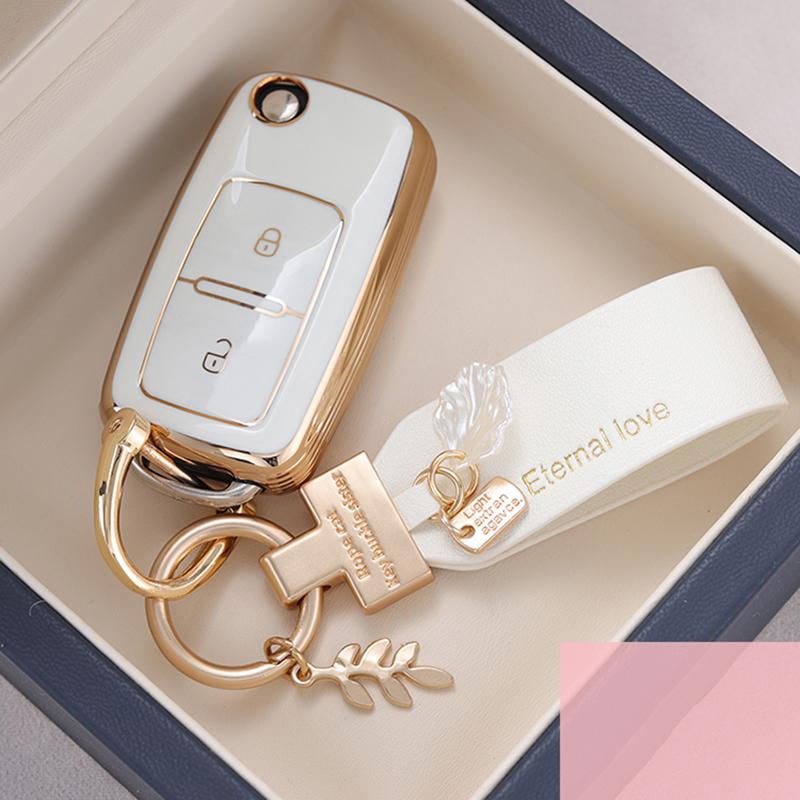 

2 Buttons Tpu Remote Flip Car Key Cover Case For Vw Mk4 Seat Altea Alhambra Ibiza Polo Golf 4 5 6 Transporter Amarok