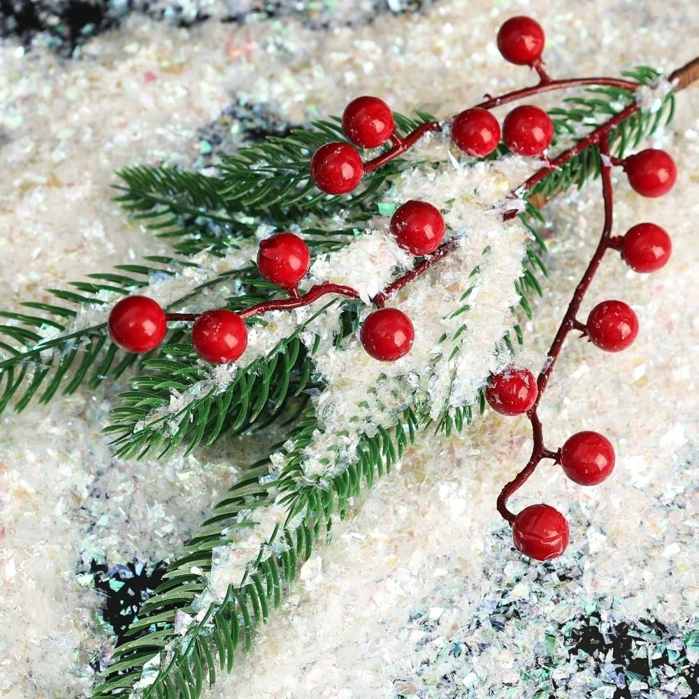 20/100g 3D Snowflake Decoration Artificial Snow Powder Artificial Snowflake Decor  Christmas Party