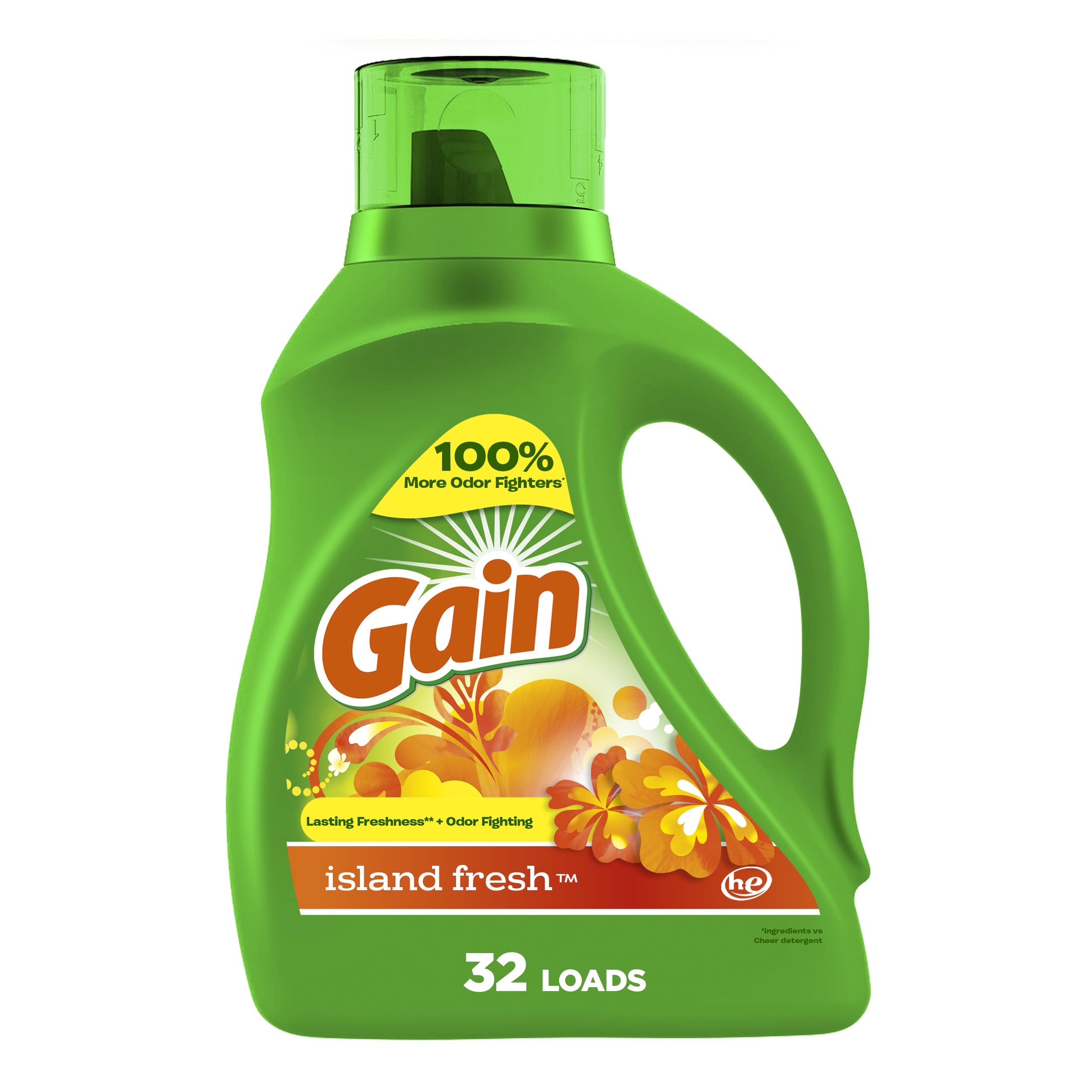 

Gain Island Fresh Liquid Detergent 1360ml