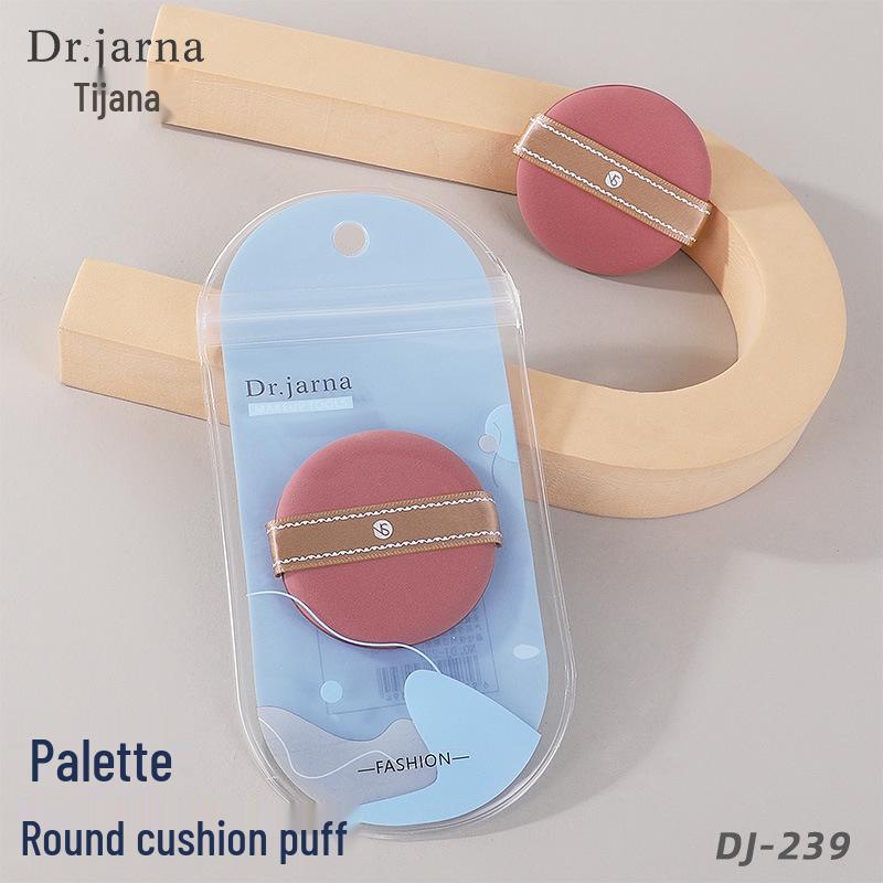 

Tijiana Ultra-Soft Double-Sided Makeup Puff - Non-Absorbing, Delicate Round Sponge
