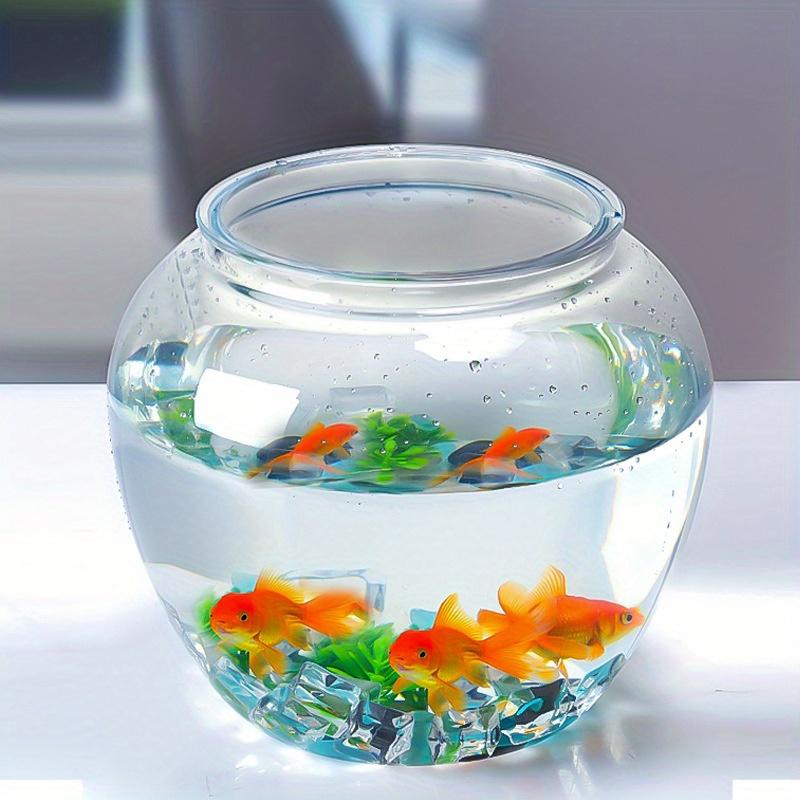 Imitation Glass Acrylic Decorative Tank Goldfish Tank Fall Climb Pet Tank Transparent Plastic Fish Tank Living Room