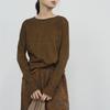 Johnature Women Casual T-Shirts O-Neck Long Sleeve Spring Female T-Shirts