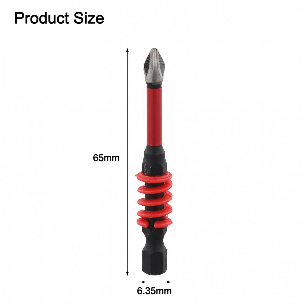 Electric Screwdriver Kit Spring Bit Set Comfortable Grip Enhanced Control